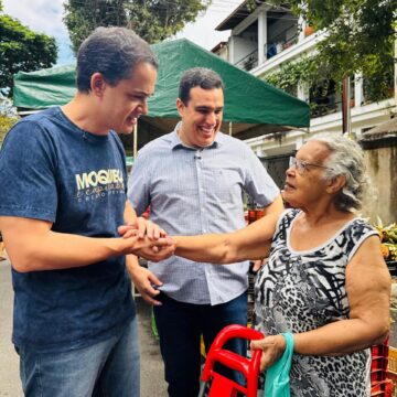 3b4901b9-c0f5-469b-8f33-f45a64dc997d Lorenzo Pazolini participa de caminhada na Feira de Bairro República e reforça diálogo com lideranças comunitárias