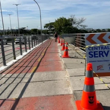 Obras-na-passarela-e-na-ciclovia-da-Ponte-de-Camburi.-Fotos-Thiago-SoaresFolha-Vitoria-3-1000x582 ⚠️ Interdição de passarela e ciclovia na Ponte de Camburi é adiada para segunda-feira
