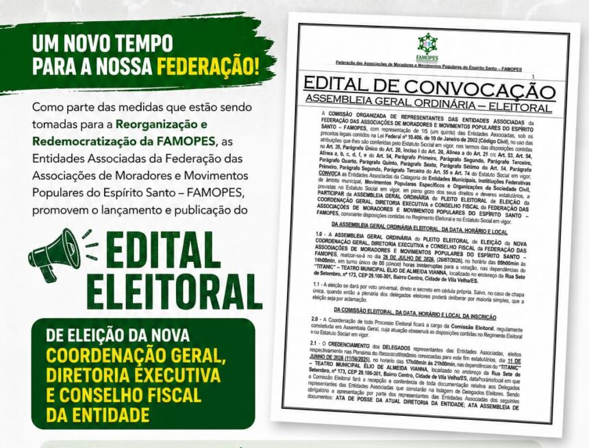 PHOTO-2026-04-27-19-33-00 FAMOPES AVANÇA NO PROCESSO DE REORGANIZAÇÃO E REDEMOCRATIZAÇÃO COM PUBLICAÇÃO DE EDITAL ELEITORAL