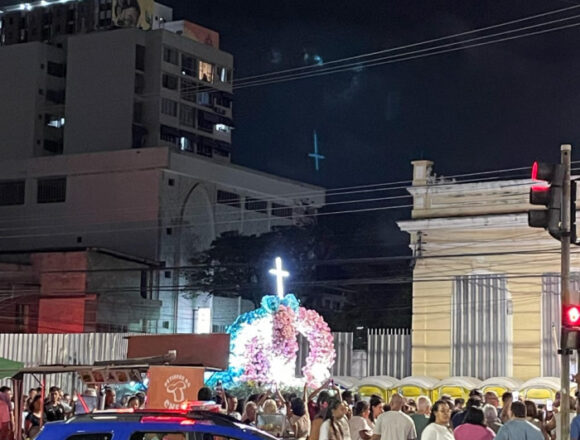 Romaria dos Homens: Vitória instala banheiros, pontos de hidratação e contentores para os fiéis