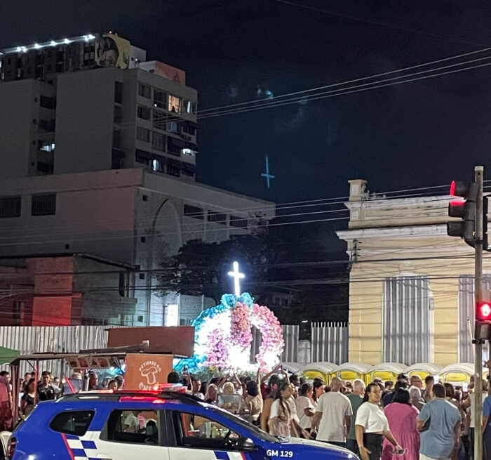 Guarda de Vitória acompanhou mais de 40 procissões em abril Romaria dos Homens: Vitória instala banheiros, pontos de hidratação e contentores para os fiéis