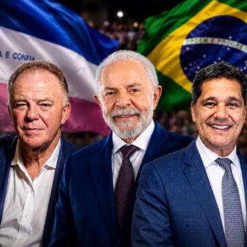 Casagrande Declara voto e coloca LULA como o Presidente do palanque Palaciano.