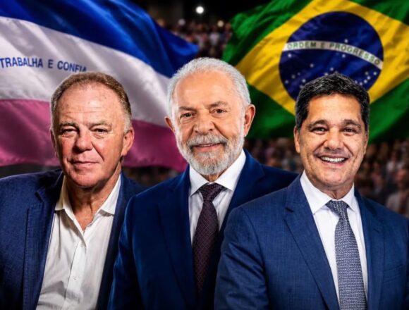 Casagrande Declara voto e coloca LULA como o Presidente do palanque Palaciano.