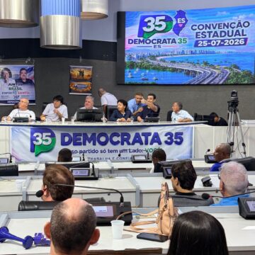 Em convenção, Partido Democrata oficializa apoio a Lorenzo Pazolini