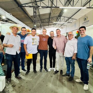 Pazolini participa da 51ª Festa da Banana e do Leite e destaca a força do agronegócio capixaba