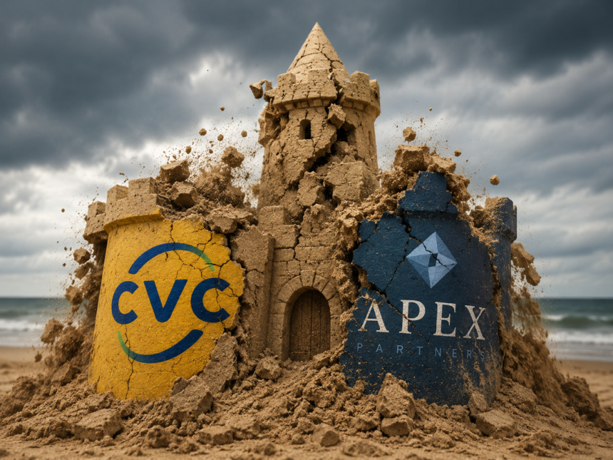 Sonhos construídos sobre um castelo de areia? Rombo de quase R$ 1 bilhão na Apex respinga na CVC e deixa clientes apreensivos