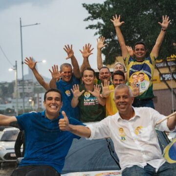 Sob calor de mais de 40 graus, Caravana do Coração 10 percorre cinco municípios do Sul capixaba